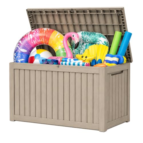 270 Gallon Lockable Resin Outdoor Storage Box