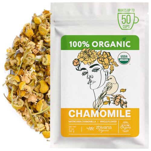 Organic Chamomile Tea Loose Leaf (2 oz)