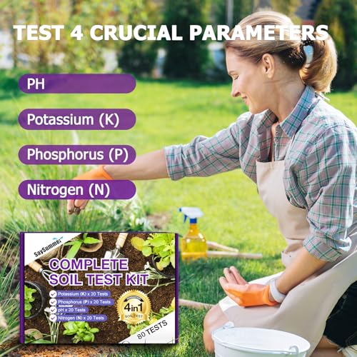 Soil Test Kit for Garden Lawn