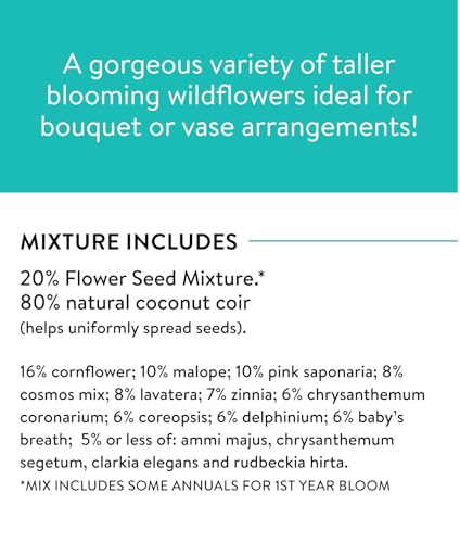 Wildflower Seeds Cutting Mix