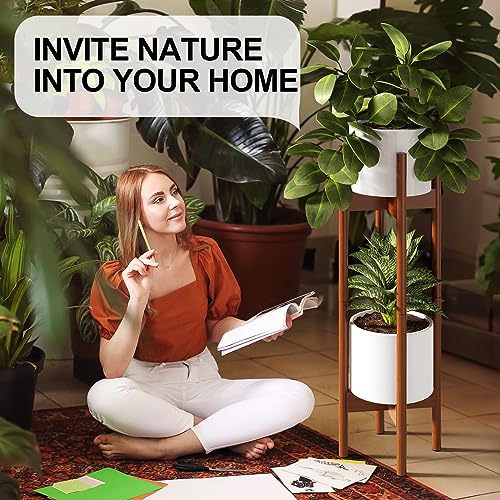 2 Pack Indoor Plant Stands (2 Count)
