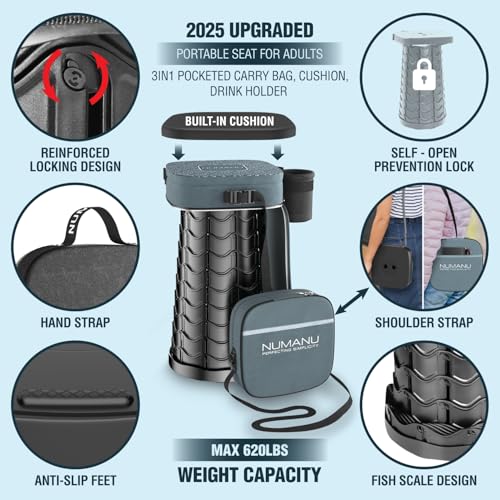 Collapsible Stool for Adults