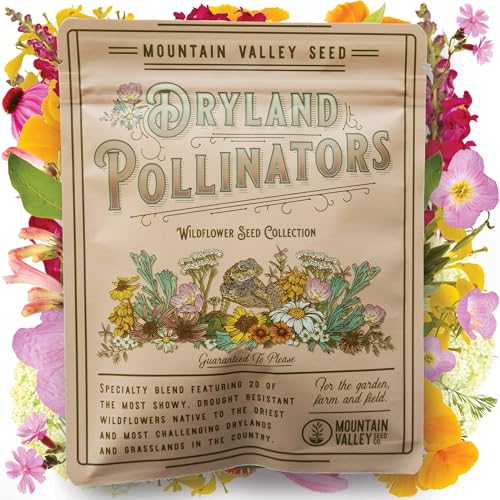 Sustainable Seed Co Wildflower Seed Bulk 2 oz 80 (Drought-Tolerant)