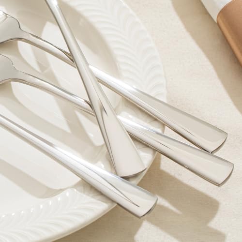 Forks 48 Piece Dinner Forks Set (Silver / 48-Piece)
