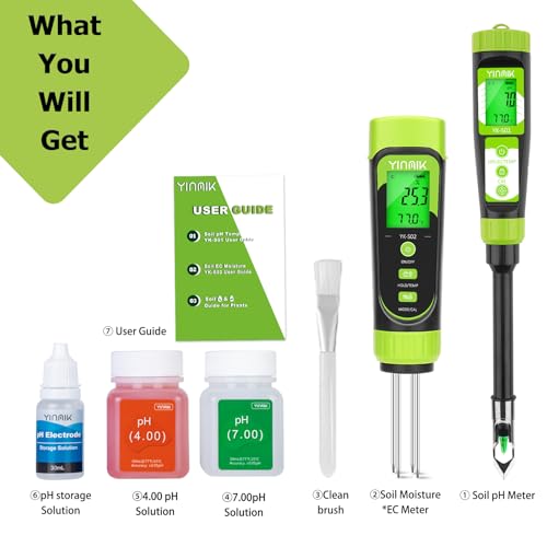 Digital Soil pH Moisture Tester