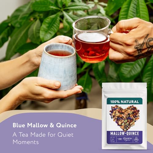 Blue Mallow and Quince Herbal Tea 4oz (4 oz)