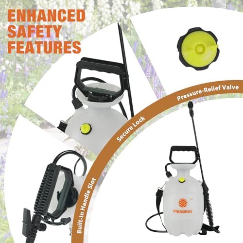 1 Gallon 3.78L Pressure Sprayer