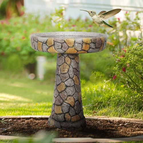 Outdoor Concrete Bird Bath