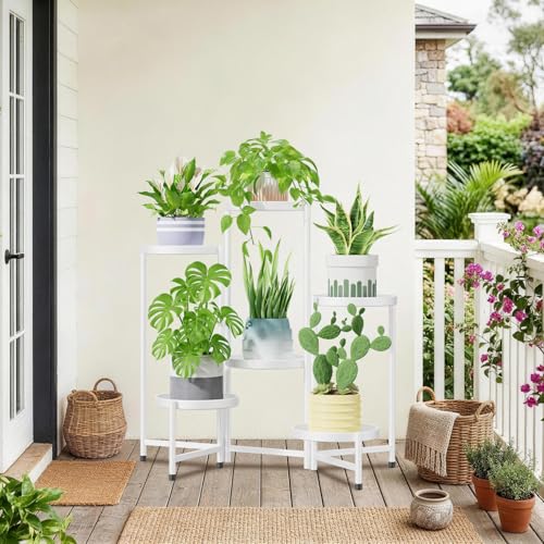 6 Tier Large Plant Stand Indoor Outdoor