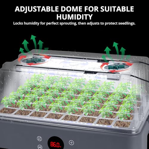 Seed Starter Tray with Grow Light