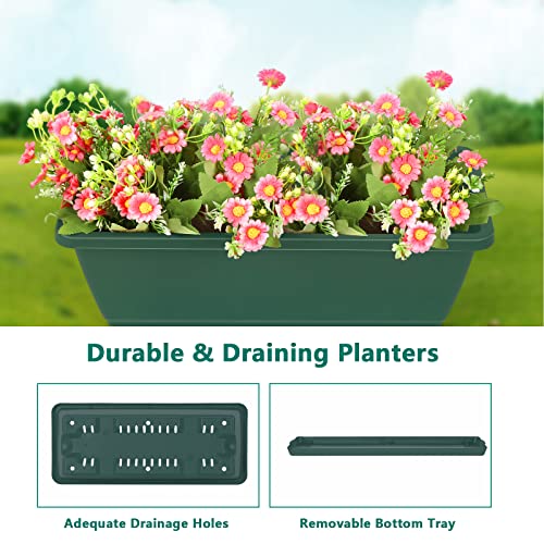 Raised Garden Bed 4 Tier Vertical Garden Planters Indoor Outdoor Raised Planter Box with Legs Elevated Herb Garden Planter for Flowers Vegetables Plants