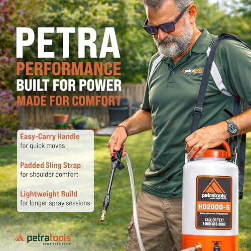 Tools HD2000 S 2 Gallon Battery Powered Garden Sprayer