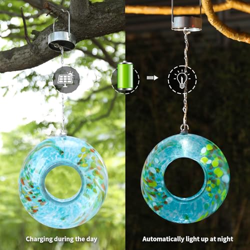 Glass Bird Feeder