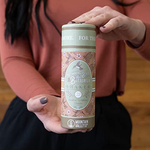 Mountain Valley Seed Co Wildflower Seeds Shaker Hummingbird and Butterfly