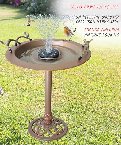 Metal Bird Bath
