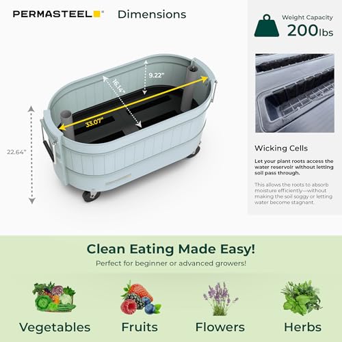Self Watering Garden Bed