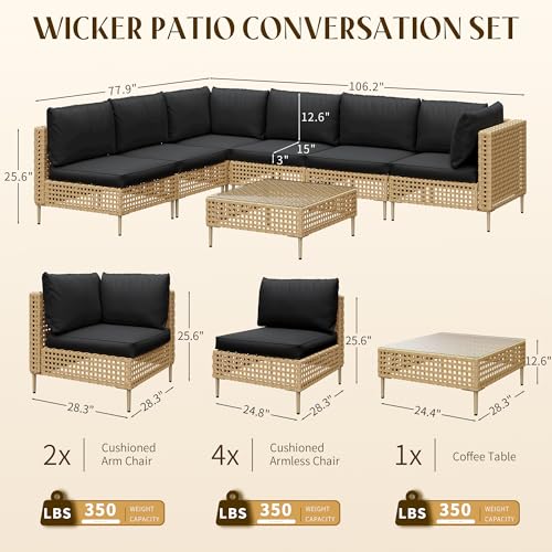 7 Piece Outdoor Furniture Set (7 Count)