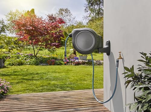 Retractable Garden Hose Reel (50 Foot)