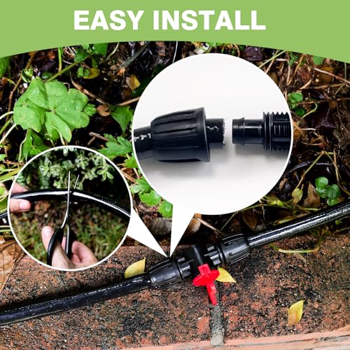 40 FT 1 2 inch Drip Irrigation Irrigation kit Main Line Supply Hose Tube for Garden Irrigation System