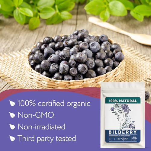 Wild Bilberry Fruit 4 oz. (4 Ounce)