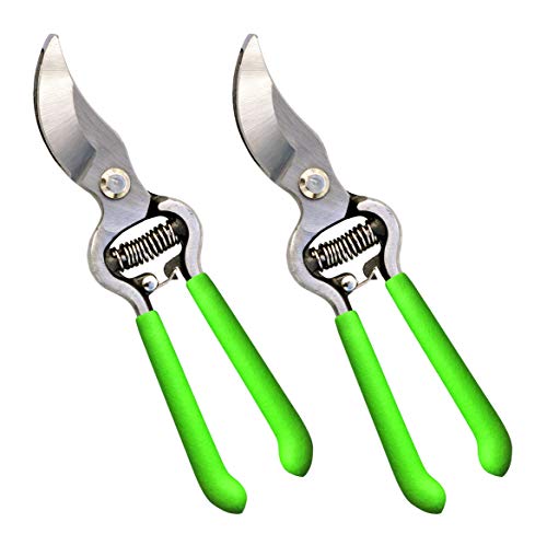 Garden Guru Classic Bypass Pruning Shears Clippers (2 Pack / Bypass Pruner)