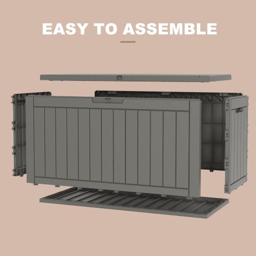 150 Gallon Deck Box (Grey / 151 Gallon)