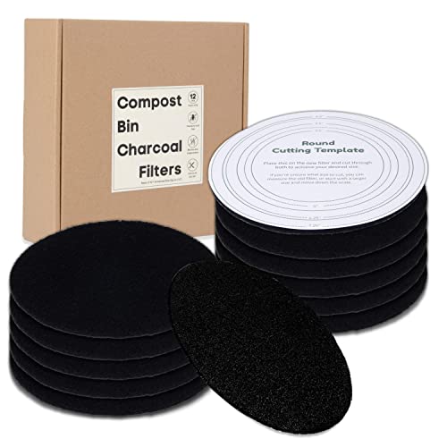Compost Bin Charcoal Filters (12 Count)