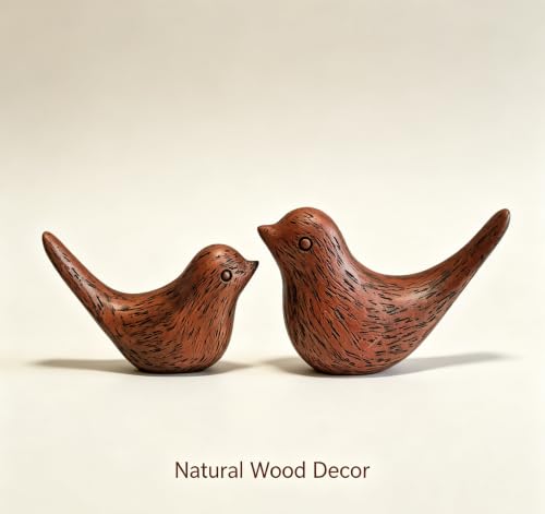 Birds Figurine (Jujube-red)
