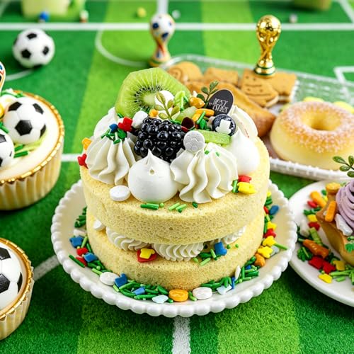 Soccer Sprinkles for Baking Edible (Mix Green)