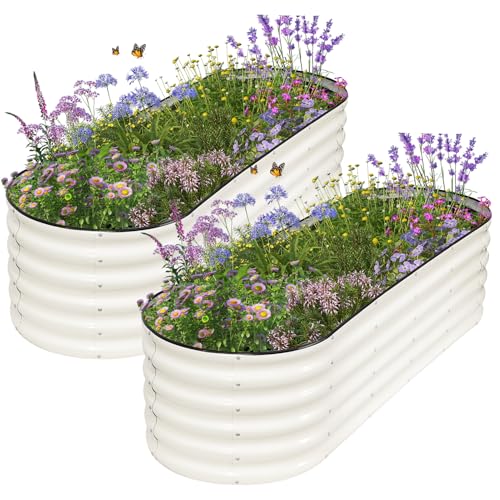 Galvanized Raised Garden Bed (2 Count)
