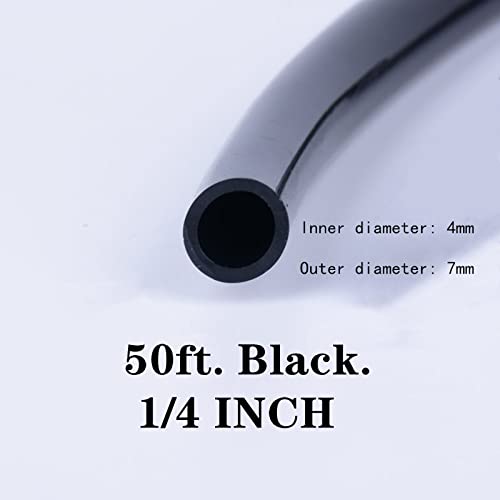 50ft 1 4 inch Drip Irrigation Tubing (50 Foot)