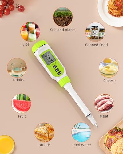 Multifunctional Digital pH Meter for Food