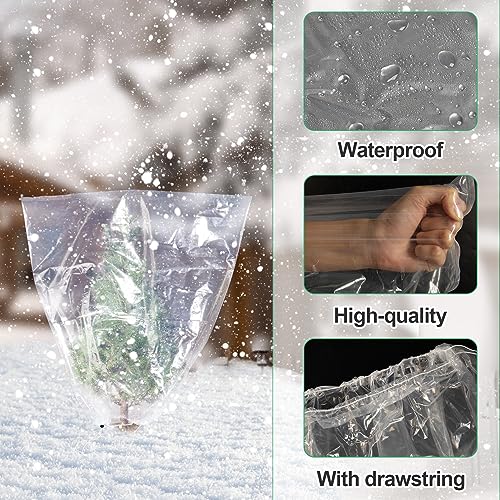 6Pcs 39"x39" Winter Plant Cover Freeze Protection