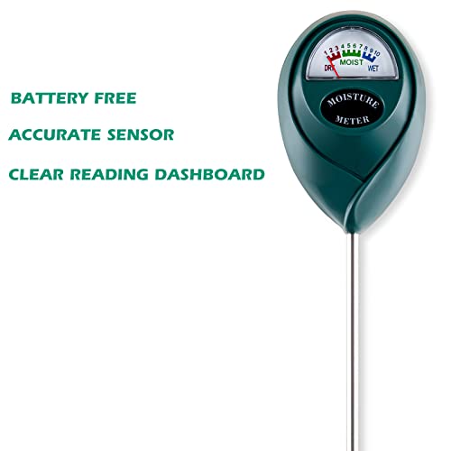 2 Pack Soil Moisture Meter for House Plants