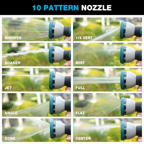 Garden Hose Nozzle (GreenBlue)