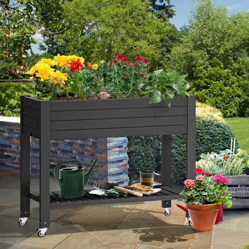 43.3x17.7x34 in Elevated Garden Bed