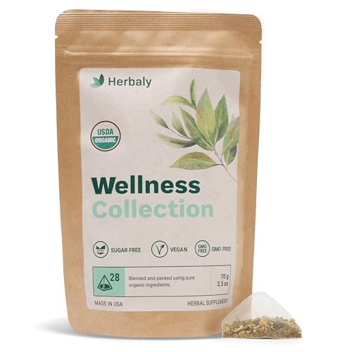 Organic Herbal Ginger Tea (28 Count)