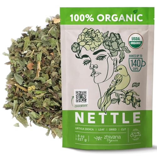 Stinging Nettle Tea Organic Loose Leaf (8 Ounce)