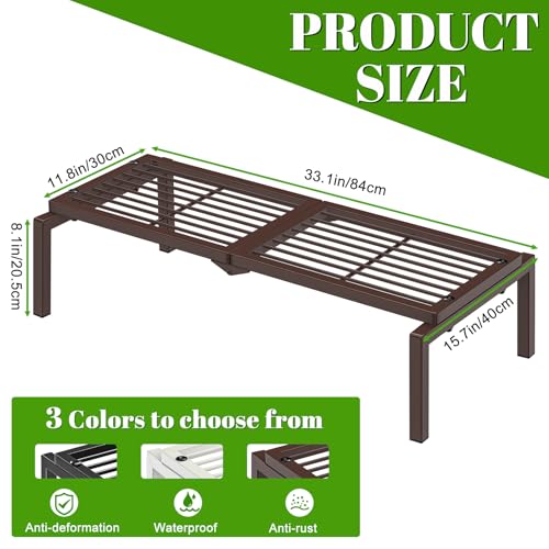 1 Tier Metal Plant Stand Indoor Outdoor