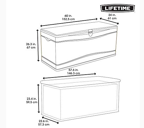 60298 Heavy Duty Outdoor Storage Deck Box
