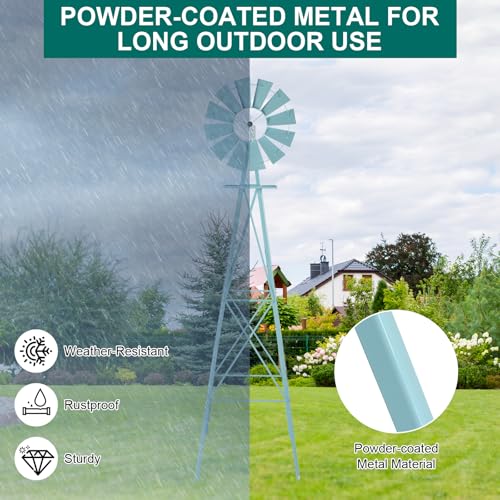 Garden Windmill for Yard Decor