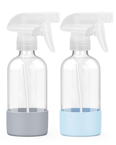 Glass Spray Bottles 8 oz (2 Count)
