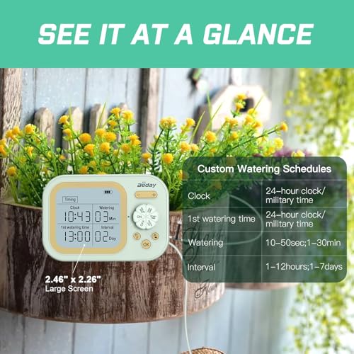 Automatic Plant Waterer Self Watering System Indoor for 15 Potted Plants Pack of 2 (30 Pots)
