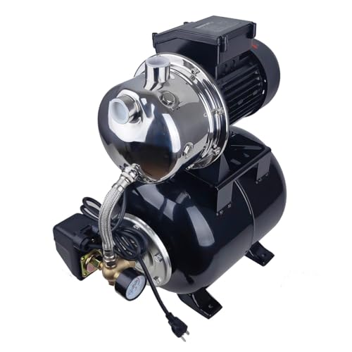 1.6HP Shallow Well Pump with Pressure Tank (1.6hp-JS-120-G-1")
