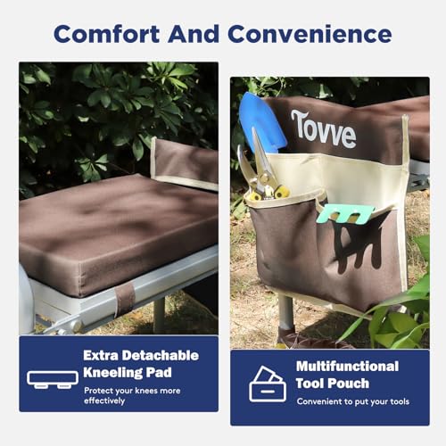 Foldable Garden Kneeler and Seat