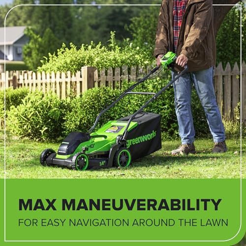 40V 14in Push Lawn Mower (14" Brushless Cordless (4.0Ah))