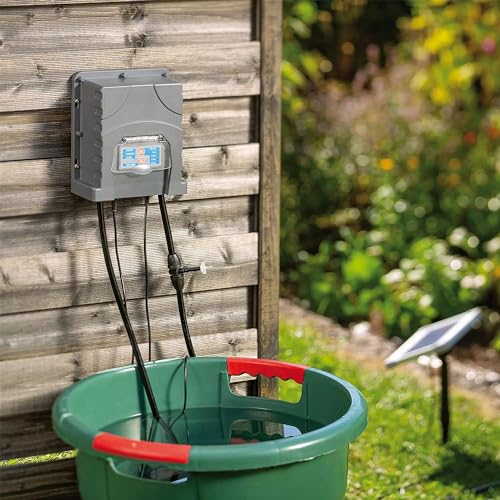 Solar Powered Automatic Watering Drip Irrigation System