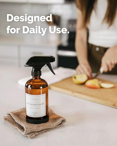 Amber Glass Spray Bottles