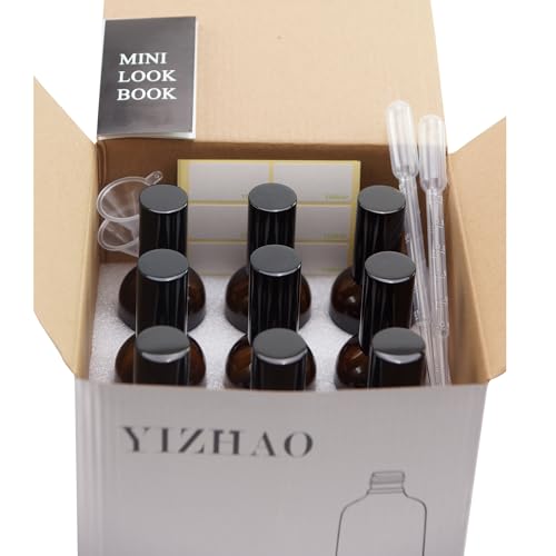 Green Glass Spray Bottles 4oz (9 Count)