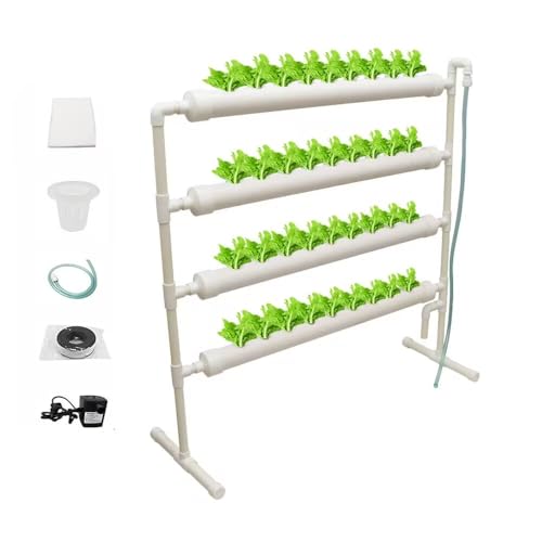 Hydroponic 36 Sites Grow Kit Grow System for Leafy Vegetables with 110V Pump Vertical
